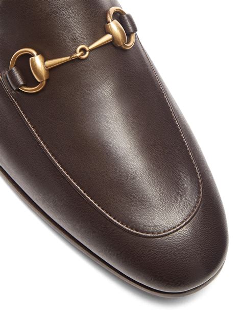 men's brown gucci loafers|Gucci brixton loafer men.